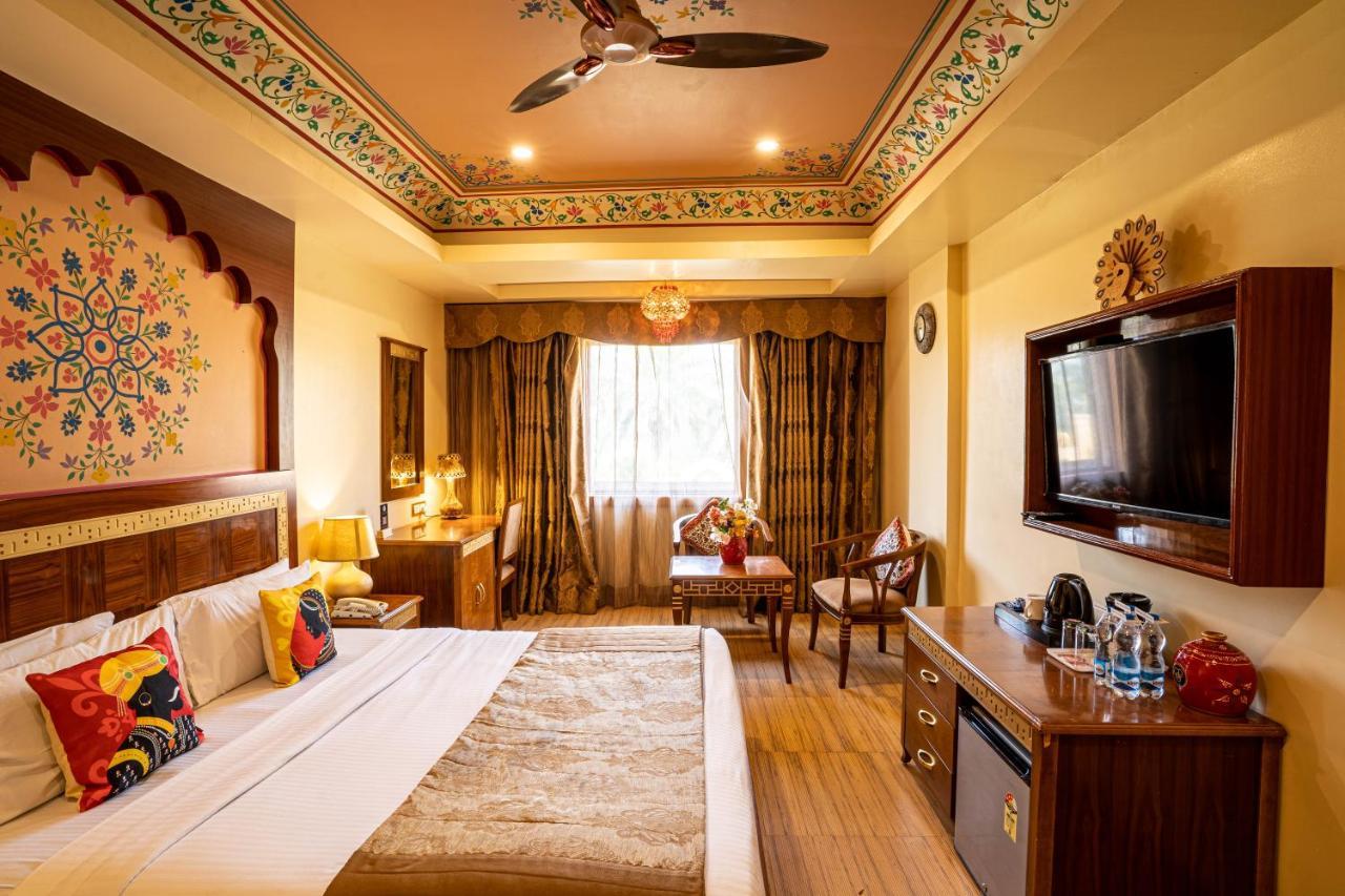 Chokhi Dhani The Palace Hotel Dzsaiszalmer Kültér fotó