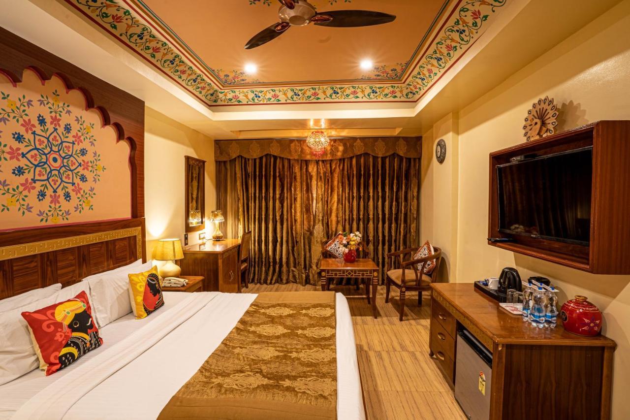 Chokhi Dhani The Palace Hotel Dzsaiszalmer Kültér fotó